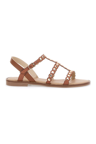 Le Havre Paris Damen-Ledersandalen 2072