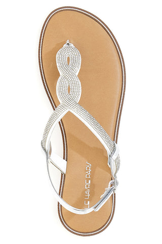 Sandalo Infradito Argento Le Havre Paris 2013