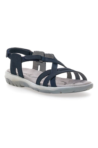 Blaue Sandalen mit Echtleder-Innensohle Fly Dinamic 65