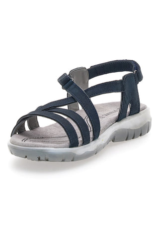 Blaue Sandalen mit Echtleder-Innensohle Fly Dinamic 65
