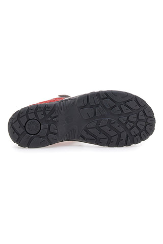 Sandali Rossi Sportivi in Pelle Fly Dinamic 50