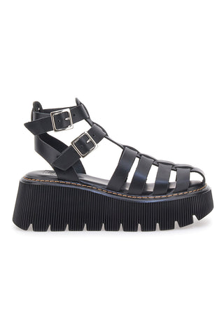 Plateausandalen aus echtem Leder Pittarello Rock 15434F