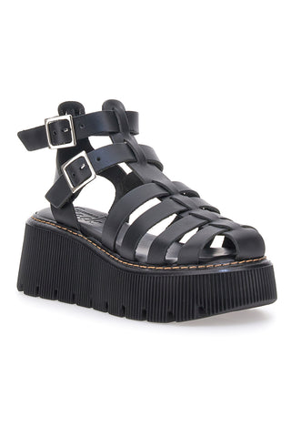 Plateausandalen aus echtem Leder Pittarello Rock 15434F