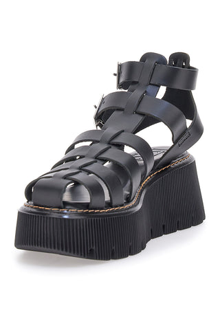 Plateausandalen aus echtem Leder Pittarello Rock 15434F