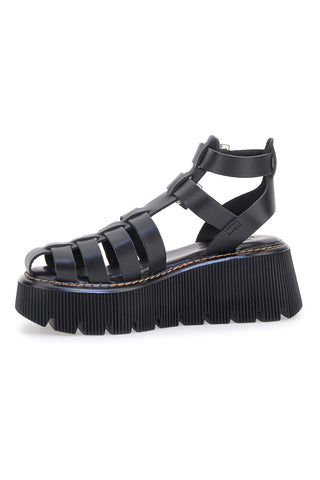 Plateausandalen aus echtem Leder Pittarello Rock 15434F