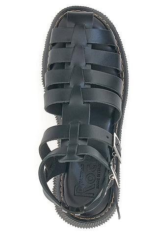 Plateausandalen aus echtem Leder Pittarello Rock 15434F