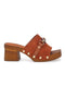 Braune Clogs mit 6,5 cm hohem Absatz Pittarello Love 15555