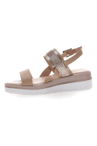 Sandali Platform Rosa Cafè Cost 4081