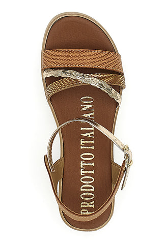 Sandali con Platform Marroni Mio Tempo 4194