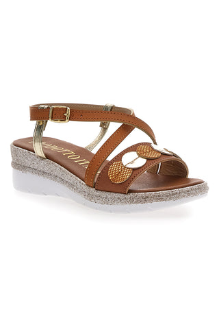 Sandali Marroni con Cinturino Mio Tempo 4438