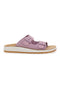 Lila Hausschuhe mit Schnallen Fly Flot 7764