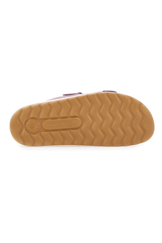 Lila Hausschuhe mit Schnallen Fly Flot 7764