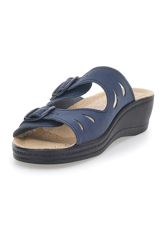 Ciabatte Comfort Blu Fly Flot 16008