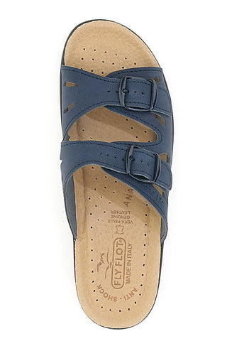Ciabatte Comfort Blu Fly Flot 16008