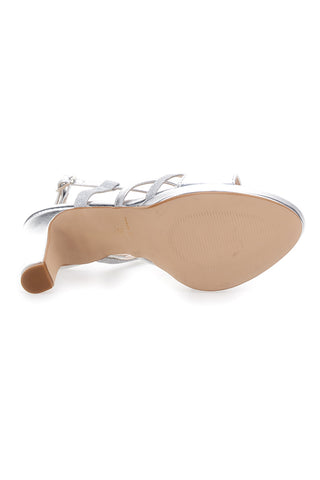Pittarello Love 114 silberne Sandaletten