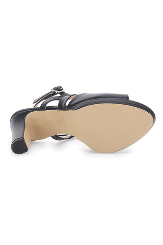 Schwarze Sandaletten Pittarello Love 4580