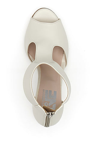 Sandali Panna Con Tacco Ampio Pittarello Love 519