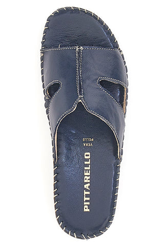 Ciabatte Blu Con Zeppa Pittarello 42047