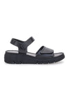 Schwarze Sandalen mit Klettverschluss Rips Mio Tempo 350005