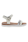 Weiße Sandalen Made in Italy Plocadi 001