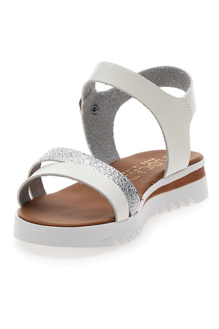 Weiße Sandalen Made in Italy Plocadi 001