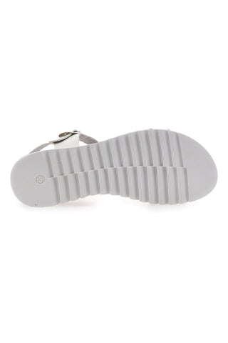 Weiße Sandalen Made in Italy Plocadi 001