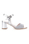 Sandali con Tacco Argento Pittarello Glam 4214