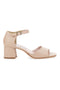 Nudefarbene Sandaletten mit Absatz Pittarello Glam 1370