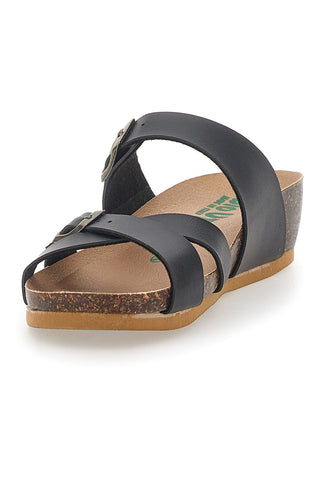 Ciabatte con Zeppa Nere Bio Up 22313