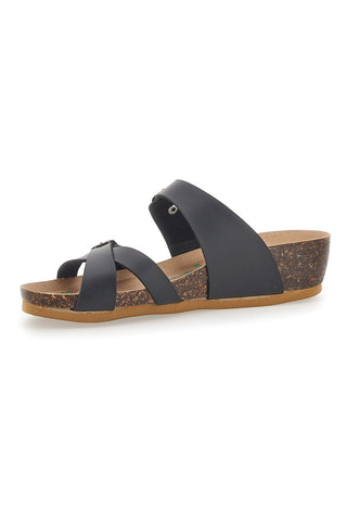 Ciabatte con Zeppa Nere Bio Up 22313