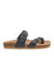 Schwarze Bio Up Flip Flops Hausschuhe 26410