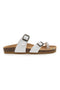 Weiße Bio Up Flip Flops Hausschuhe 26410