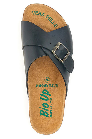 Ciabatte Nere Con Fascia Plantare Naturform Made In Italy Bio Up 26414