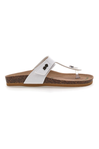 Ciabatte Infradito Bianche Bio Up 25414