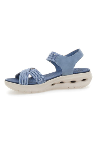 Komfort Hellblaue Sandalen Plocadi 88258