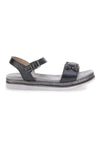Sandali Nero Con Pietre Inblu 38 SA