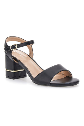 Schwarze Sandalen mit Absatz 7,5 cm Cafe' kosten 230688