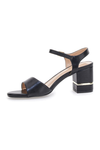 Schwarze Sandalen mit Absatz 7,5 cm Cafe' kosten 230688