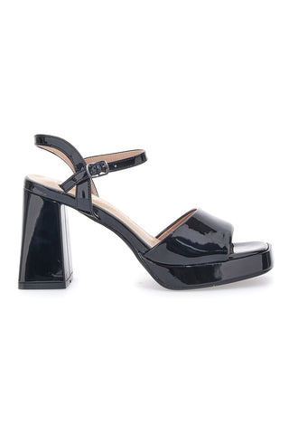 Galia Schwarze Sandaletten 12382