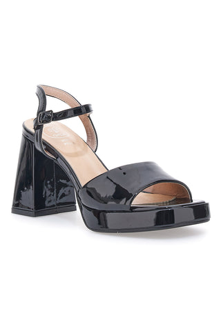 Galia Schwarze Sandaletten 12382