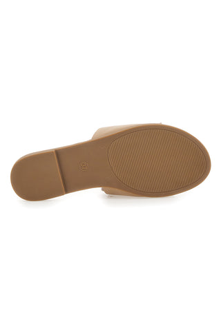 Beige niedrige Hausschuhe Talemi 10201