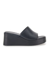 Ciabatte con Flatform Nere Rock'n Doll 390274
