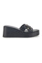 Ciabatte Platform Nere Rock'n Doll 390275