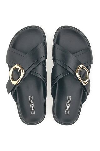 Ciabatte con Fibbia Oro Rock'n Doll 3895657