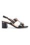 Die ersten schwarzen Slingback-Sandalen mit Absatz 22162