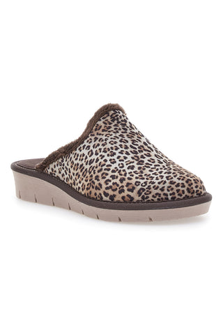 Pantofole marroni Animalier Beego 6332