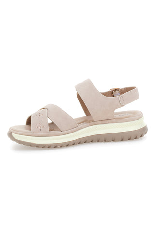 Sandali Beige Con Cinturino Slingback Mio Tempo Mina412