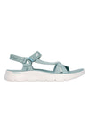 Skechers GO WALK® Flex Sandale – Erhabene blaue, wasserdichte Sandalen mit verstellbarem Riemen