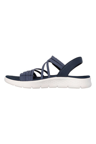 Sandali Navy con cinturini elastici Skechers GO WALK FLEX SANDAL EMMA