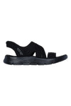 Schwarze Slip-In-Sandalen SKECHERS GO WALK FLEX SANDAL ENTICING